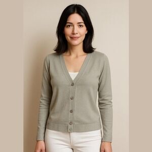 Grey Cardigan by Magda Rose